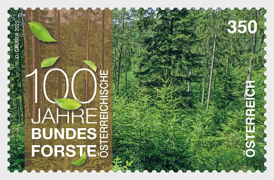 2025 100e Anniversaire des Forêts Fédérales Autrichiennes - Séries