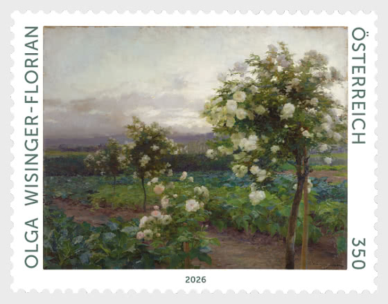 2026 奥尔加·维辛格-弗洛里安 - 夏日傍晚，1896年 - 套票