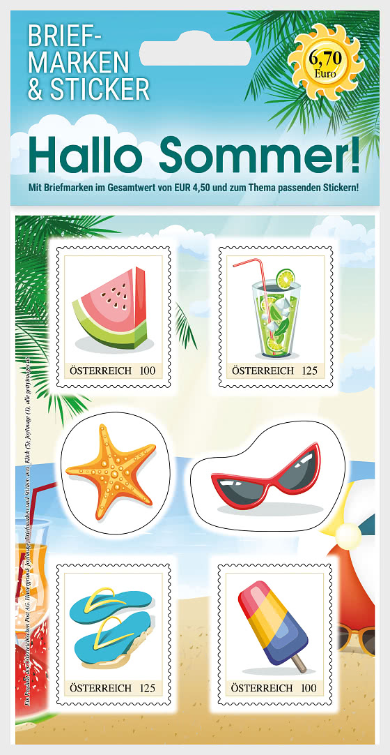 2026 Hola Verano - Sellos y pegatinas - Coleccionable