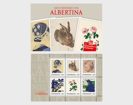 2026 Carnet de Cartes Postales – Chefs-d'œuvre de l'Albertina - Collectable