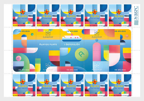 2025 PRE-ORDER La Posizione di Åland nel Mar Baltico - Collezionabile