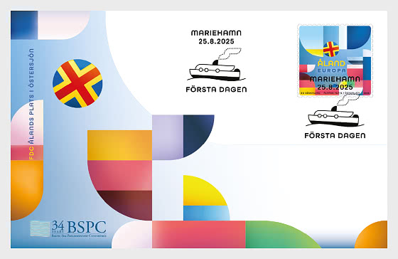 2025 PRE-ORDER La Posizione di Åland nel Mar Baltico - FDC