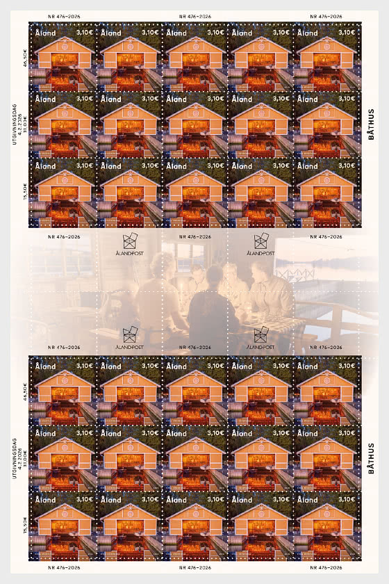 2026 Bootshaus - Kalmarnäs, Jomala & Lemström, Jomala - Ganze Bögen