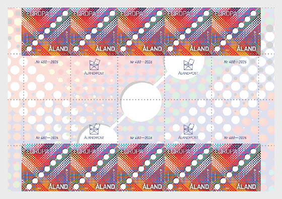 2026 EUROPA - 70 Years of Europa Stamps - I - Gutterpair Strip - Collectibles