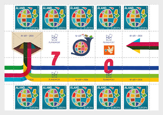 2026 EUROPA - 70 Years of Europa Stamps - II - Gutterpair Strip - Collectibles