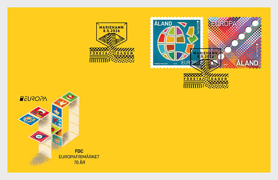 2026 EUROPA - 70 Years of Europa Stamps - First Day Cover