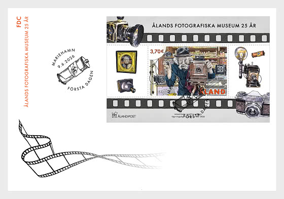 2026 PRE-ORDER Aland Photography Museum 25 Years - First Day Cover