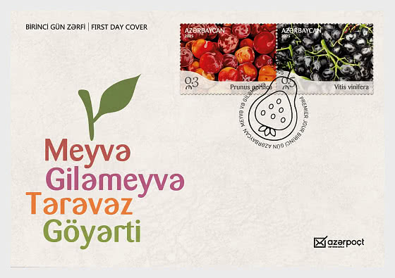 2025 Frutas y Bayas - Sobre de Primer Dia