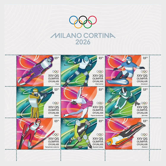 2026 XXV Winter Olympic Games - Sheetlets