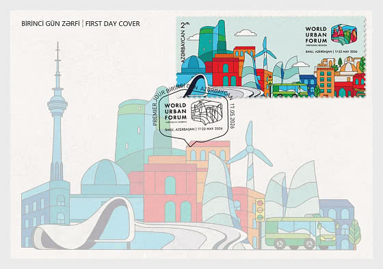2026 World Urban Forum - First Day Cover