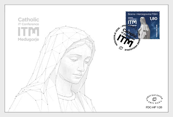 2026 Međugorje - Enveloppes de Premier Jour