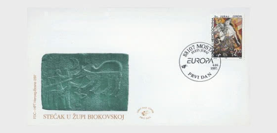 1997 Europa - 首日封