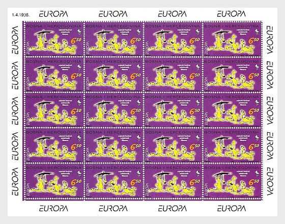 1998 Europa - Maxi Cat - Bogenserie