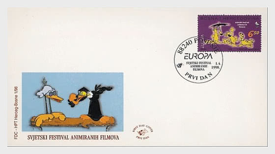1998 Europa - Maxi Cat - Ersttagbriefe