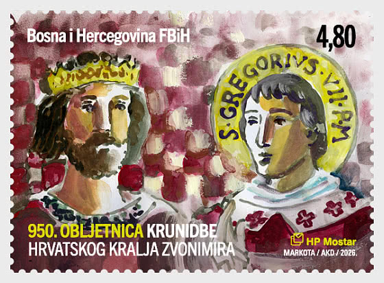 2026 950th Anniversary of the Coronation of the Croatian King Zvonimir - Set