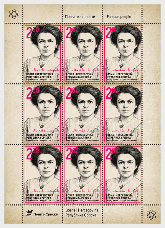 2025 Personaggi Famosi - Minifogli