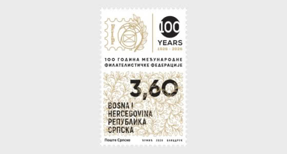 2026 100 Years of the International Philatelic Federation (FIP) - Set