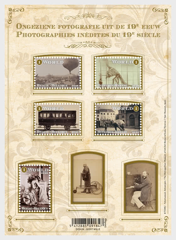 2026 Unseen Photography from the 19th Century - Sheetlets