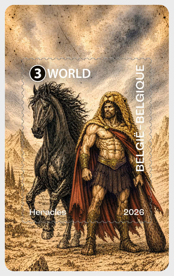 2026 Crypto Stamp - Hercules - Cyberstamp