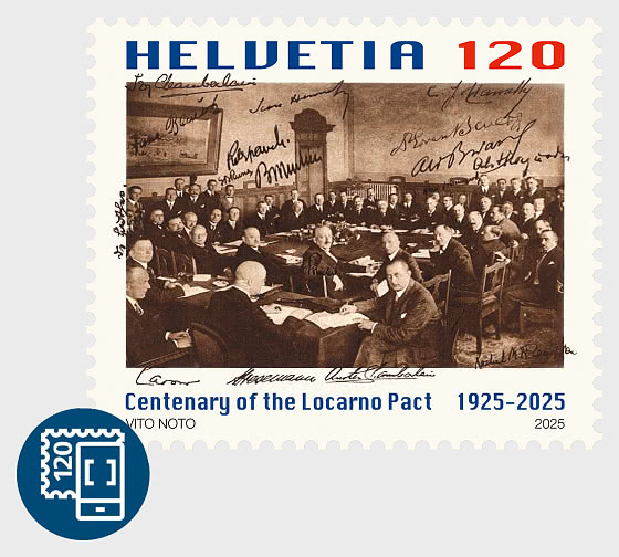 2025 PRE-ORDER Centenaire des Accords de Locarno (1925–2025) - Séries