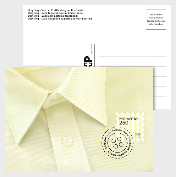 2025 PRE-ORDER Upcycling – De la Tenue Postale au Timbre-poste - Maxi Cards