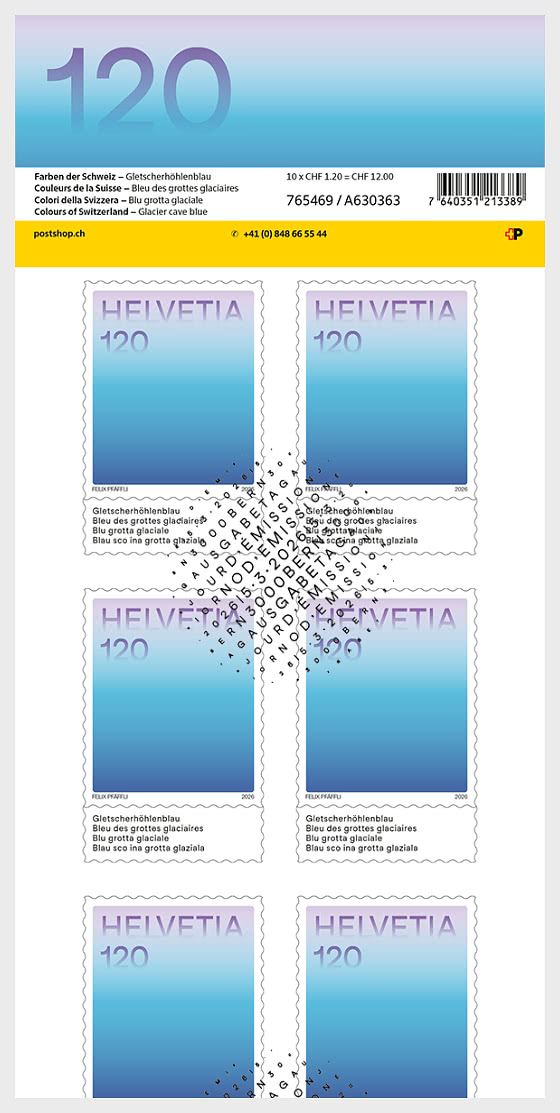 2026 PRE-ORDER 瑞士的色彩 - 小版张 CTO