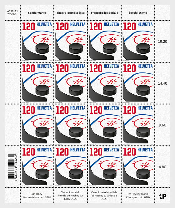 2026 PRE-ORDER 冰球世界锦标赛 - Full sheets