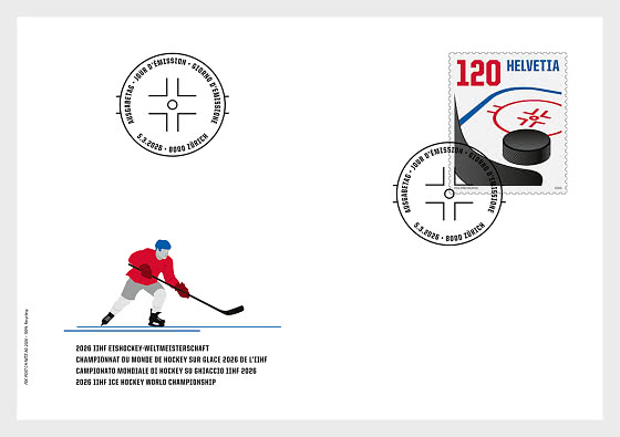 2026 PRE-ORDER 冰球世界锦标赛 - 首日封