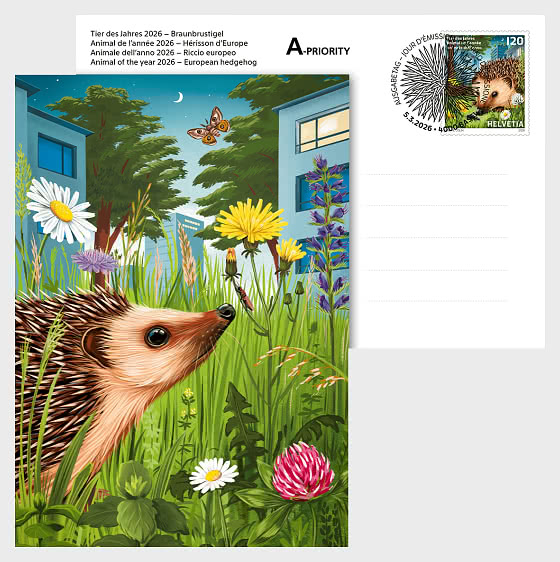 2026 PRE-ORDER 年度动物——欧洲刺猬 - 收藏品 CTO