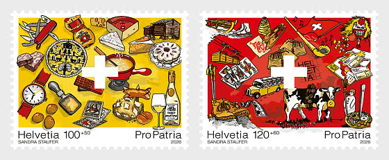 2026 PRE-ORDER Pro Patria – Patrimoine Culturel Suisse - Séries