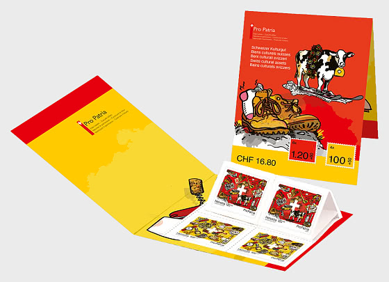 2026 PRE-ORDER Pro Patria – Patrimoine Culturel Suisse - Carnet