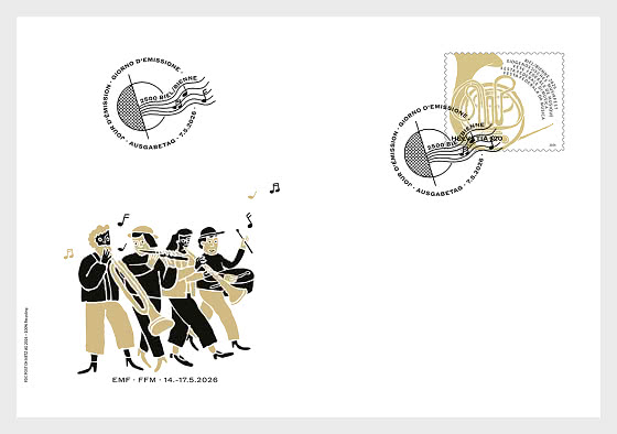 2026 PRE-ORDER Festival Federal de Música de Biel/Bienne - Sobre de Primer Dia