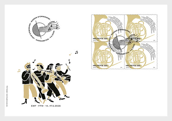2026 PRE-ORDER 比尔/比尔联邦音乐节 - 首日封