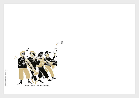 2026 PRE-ORDER Federal Music Festival, Biel/Bienne - FDC without stamp