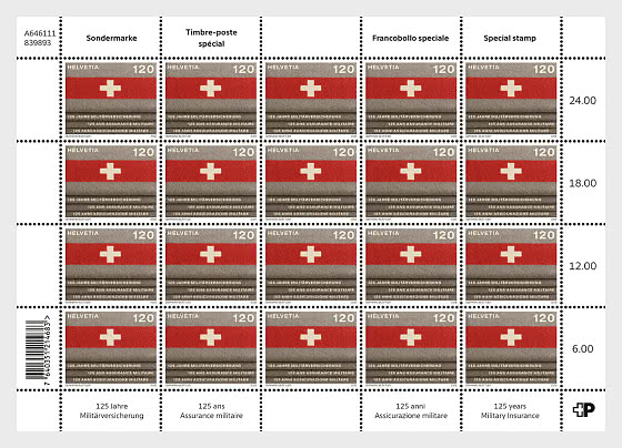 2026 PRE-ORDER 125 Years Military Insurance - Full sheets