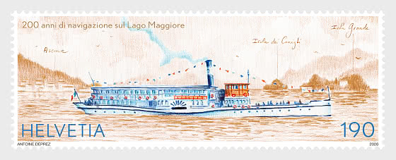 2026 PRE-ORDER 200 Anni di Navigazione sul Lago Maggiore - Serie