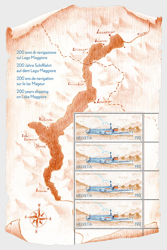 2026 PRE-ORDER 马焦雷湖航运200年 - 收藏品