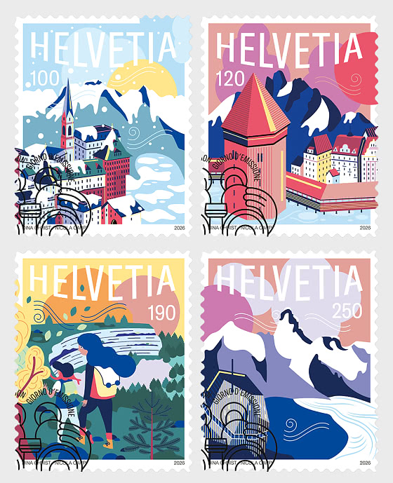 2026 PRE-ORDER Swiss Attractions - Set CTO