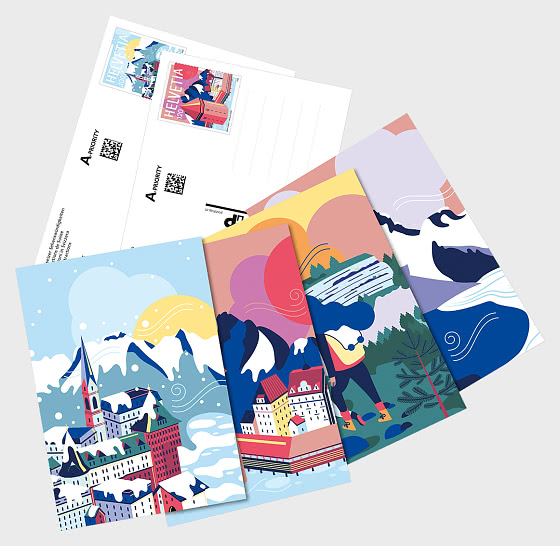 2026 PRE-ORDER Swiss Attractions - Postal Stationery Mint - Collectibles