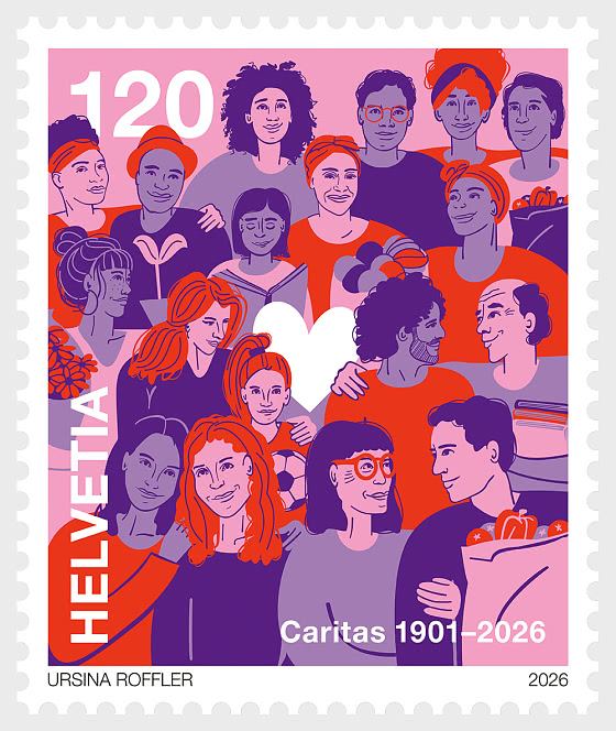 2026 PRE-ORDER 125 Anni di Caritas Svizzera - Serie