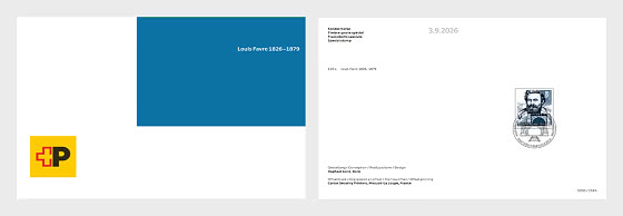 2026 PRE-ORDER Louis Favre 1826-1879 - Collezionabile CTO
