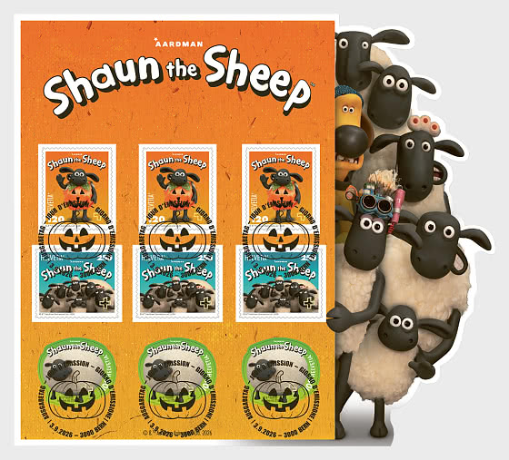 2026 PRE-ORDER Shaun la Pecora - Minifogli CTO