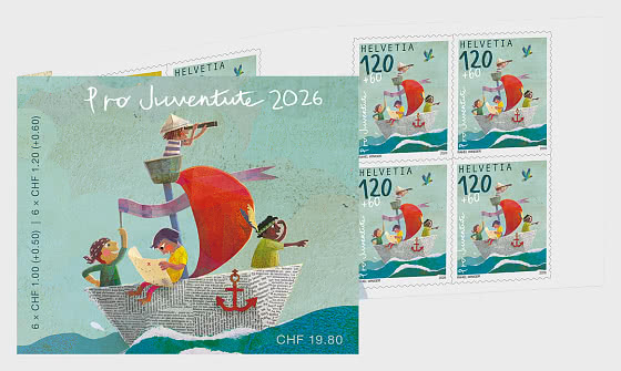 2026 PRE-ORDER Pro Juventute – Erwachsenwerden Macht Spaß - Markenheftchen