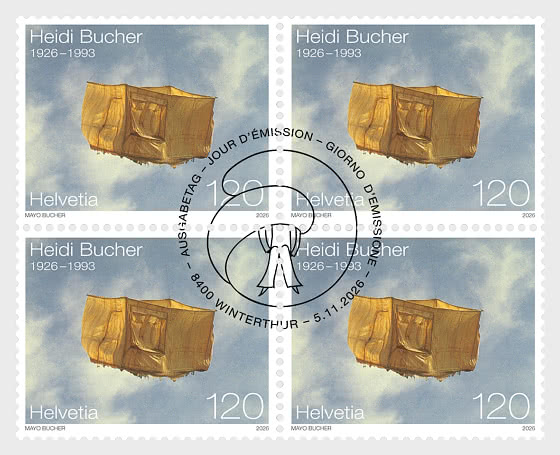 2026 PRE-ORDER 100 Jahre Heidi Bucher - Viererblock CTO