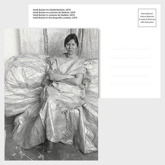 2026 PRE-ORDER 100 Jahre Heidi Bucher - Postkarte