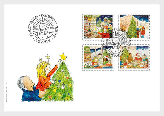 2026 PRE-ORDER Weihnachten - Ersttagbriefe