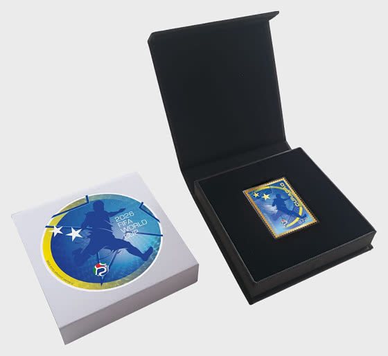 2026 Gold Stamp - The Blue Wave - Sello de oro