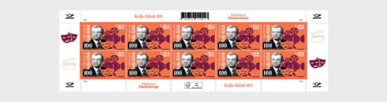 2025 Grands Estoniens - Kaljo Kiisk 100 - Mini-feuilles