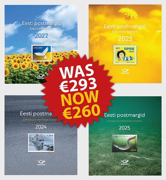 2025 Oferta especial - Colecciones de sellos 2022-2025 - OFERTA DE BLACK FRIDAY - Promoción