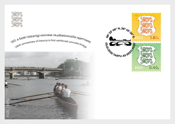 2026 Offizieller Stempel – Wappen - Ersttagbriefe